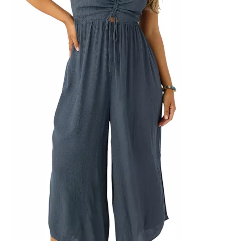 Elegant Blue Jumpsuit